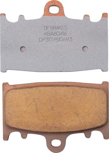 2 599 р. Тормозные колодки DP-Brake DP317  dp317  с доставкой в г. Керчь. Увеличить фотографию 1