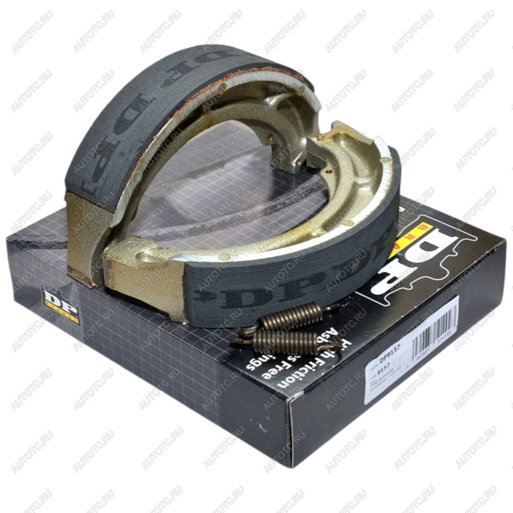 4 799 р. Тормозные колодки барабанные DP-Brake 9157  9157  с доставкой в г. Керчь