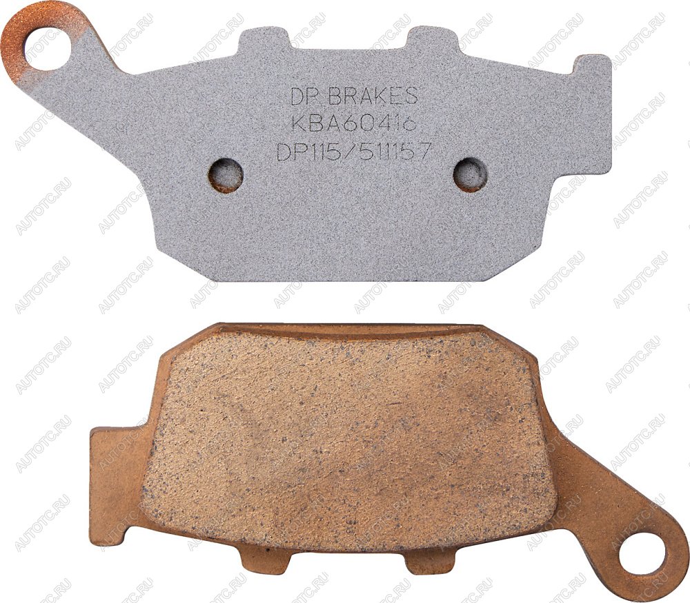 2 599 р. Тормозные колодки DP-Brake DP115  dp115  с доставкой в г. Керчь