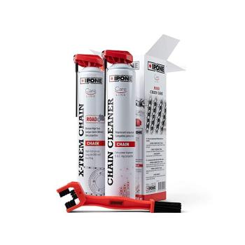 3 899 р. Смазка цепи+очиститель набор с щеткой X-TREM CHAIN ROAD 0,75л+0.75л.  пм-00030110  с доставкой в г. Керчь. Увеличить фотографию 1