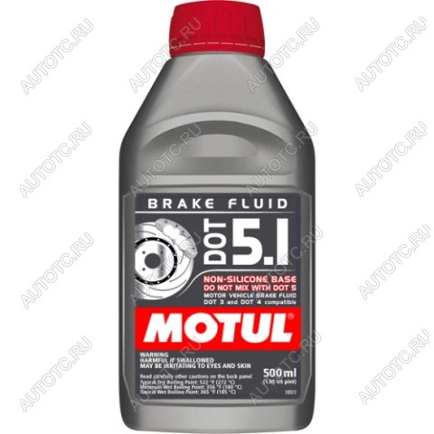 1 229 р. Гидравлическая жидкость Motul DOT 5.1 Brake Fluid 0,5л.  пм-00005751  с доставкой в г. Керчь