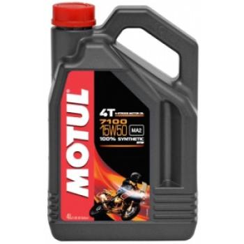 7 999 р. Масло Motul 7100 4T 15W-50 4л.  пм-00006397  с доставкой в г. Керчь. Увеличить фотографию 1