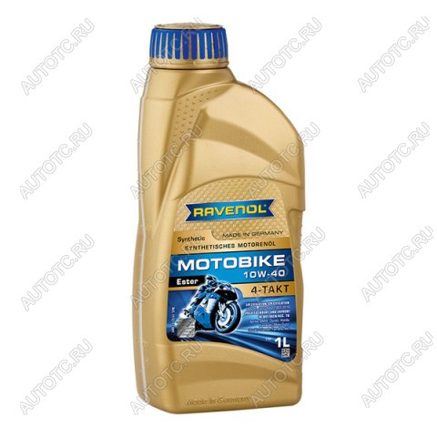 2 099 р. Моторное масло RAVENOL Motobike 4-T Ester 10W-40 (1л)  1172112-001-01-999  с доставкой в г. Керчь