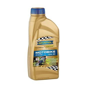 2 799 р. Моторное масло RAVENOL Motobike 4-T Racing 10W-50 (1л)  1171107-001-01-999  с доставкой в г. Керчь. Увеличить фотографию 1