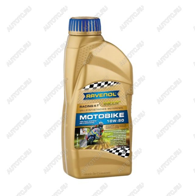 2 799 р. Моторное масло RAVENOL Motobike 4-T Racing 10W-50 (1л)  1171107-001-01-999  с доставкой в г. Керчь