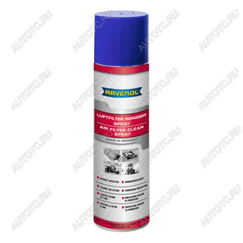 1 899 р. Очиститель воздушного фильтра RAVENOL Air Filter Clean-Spray (0.5)  1360302-500-05-000  с доставкой в г. Керчь