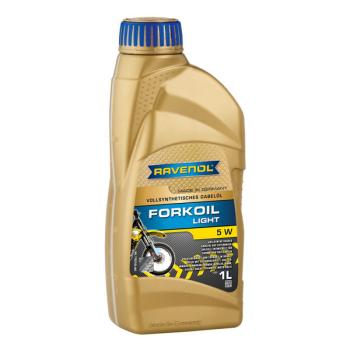 2 469 р. Вилочное масло RAVENOL Forkoil Light 5W (1л)  1182102-001-01-999  с доставкой в г. Керчь. Увеличить фотографию 1