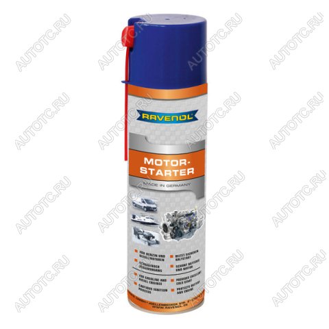 669 р. Быстрый старт RAVENOL Motorstarter-Spray (0,4)  1360034-400-05-000  с доставкой в г. Керчь