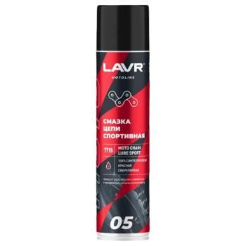 Смазка цепи LAVR MOTO Дорожная Спортивная 0,4л  ln7715