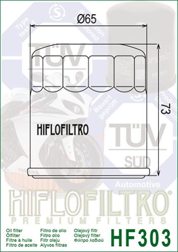 1 269 р. Масляный Фильтр HIFLO HF303C  hf303c  с доставкой в г. Керчь. Увеличить фотографию 2