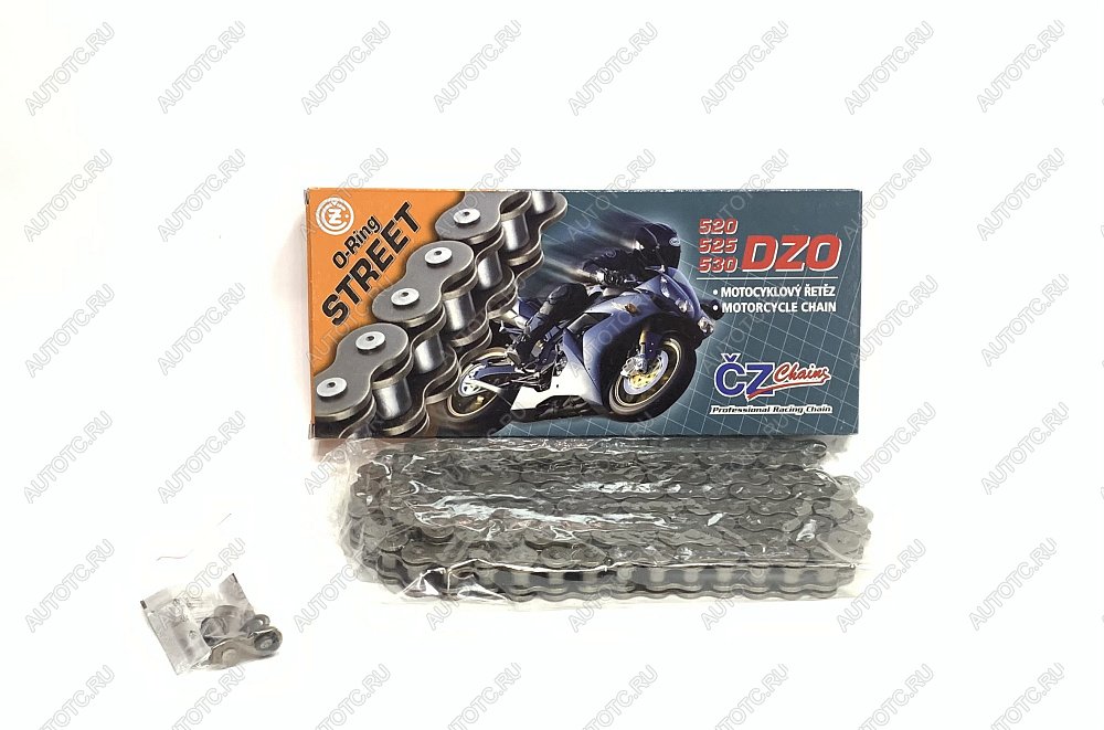 11 349 р. Цепь привода CZ Chains 520 DZO O-Ring -114  520dzo-114  с доставкой в г. Керчь
