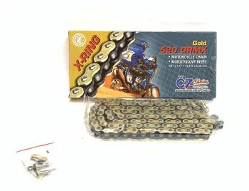 Цепь привода CZ Chains 520 ORMX Gold X-Ring -108  520ormx-108