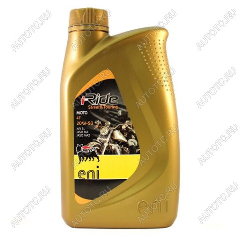 1 739 р. Масло ENI i-Ride MOTO 20W-50 1л.  пм-00018916  с доставкой в г. Керчь