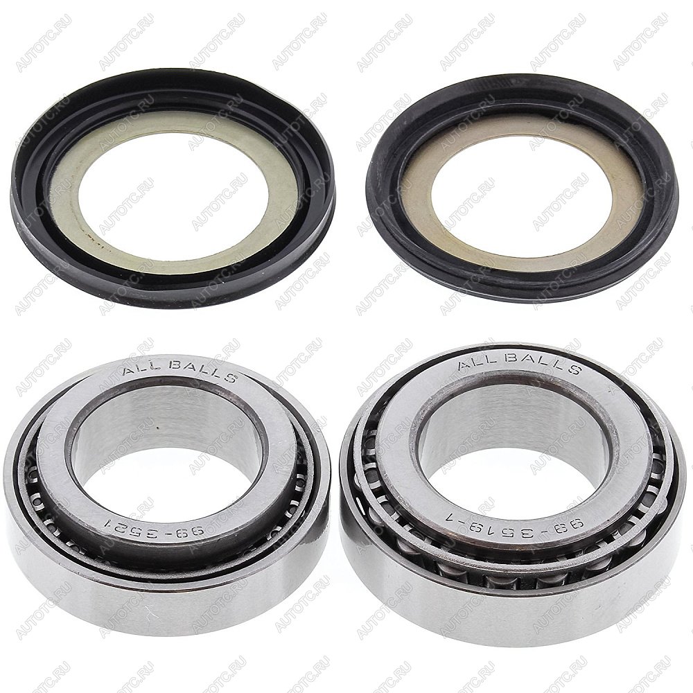 6 399 р. Комплект подшипников рулевой колонки ALL BALLS Yamaha XV1700 Road Star Warrior 02-10  (22-1050)  22-1050  с доставкой в г. Керчь