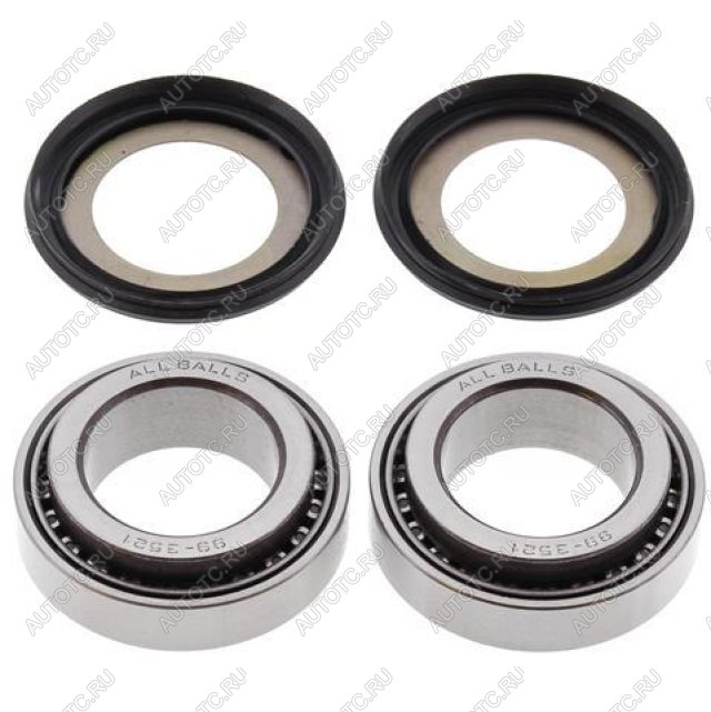 6 999 р. Комплект подшипников рулевой колонки ALL BALLS Suzuki RM125-250 93-04, RMZ250 07, DRZ400  (22-1013)  22-1013  с доставкой в г. Керчь