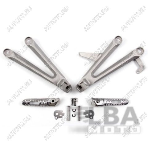 5 999 р. Подножки задние с кронштейнами для мотоцикла Honda CBR1000RR 04-07  пм-00001171  с доставкой в г. Керчь