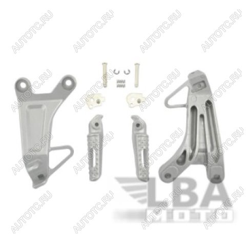 5 999 р. Подножки задние с кронштейнами для мотоцикла Honda CBR600RR 03-04  пм-00001173  с доставкой в г. Керчь