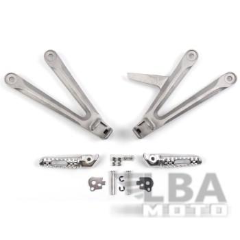 5 849 р. Подножки задние с кронштейнами для мотоцикла Honda CBR600RR 05-06  пм-00001174  с доставкой в г. Керчь. Увеличить фотографию 1