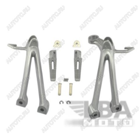 6 349 р. Подножки задние с кронштейнами для мотоцикла Suzuki GSX-R600750 08-10  пм-00001178  с доставкой в г. Керчь