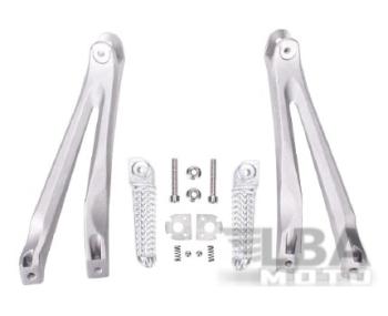 6 749 р. Подножки задние с кронштейнами для мотоцикла Yamaha YZF-R1 04-08  пм-00001179  с доставкой в г. Керчь. Увеличить фотографию 1