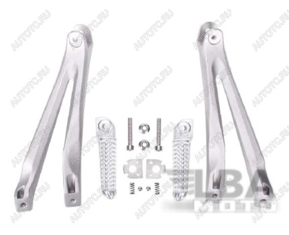 6 749 р. Подножки задние с кронштейнами для мотоцикла Yamaha YZF-R1 04-08  пм-00001179  с доставкой в г. Керчь