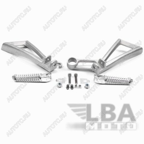 6 749 р. Подножки задние с кронштейнами для мотоцикла Yamaha YZF-R6 03-05, YZF-R6S 06-09  пм-00001180  с доставкой в г. Керчь