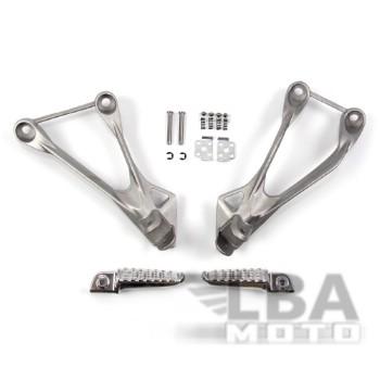 5 999 р. Подножки задние с кронштейнами для мотоцикла Kawasaki ZX-6R 05-08  пм-00001182  с доставкой в г. Керчь. Увеличить фотографию 1
