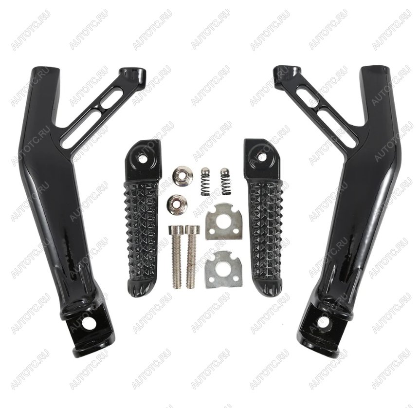 4 999 р. Подножки задние с кронштейнами для мотоцикла Yamaha YZF-R1 15-24, YZF-R6 17-24  пм-00030805  с доставкой в г. Керчь