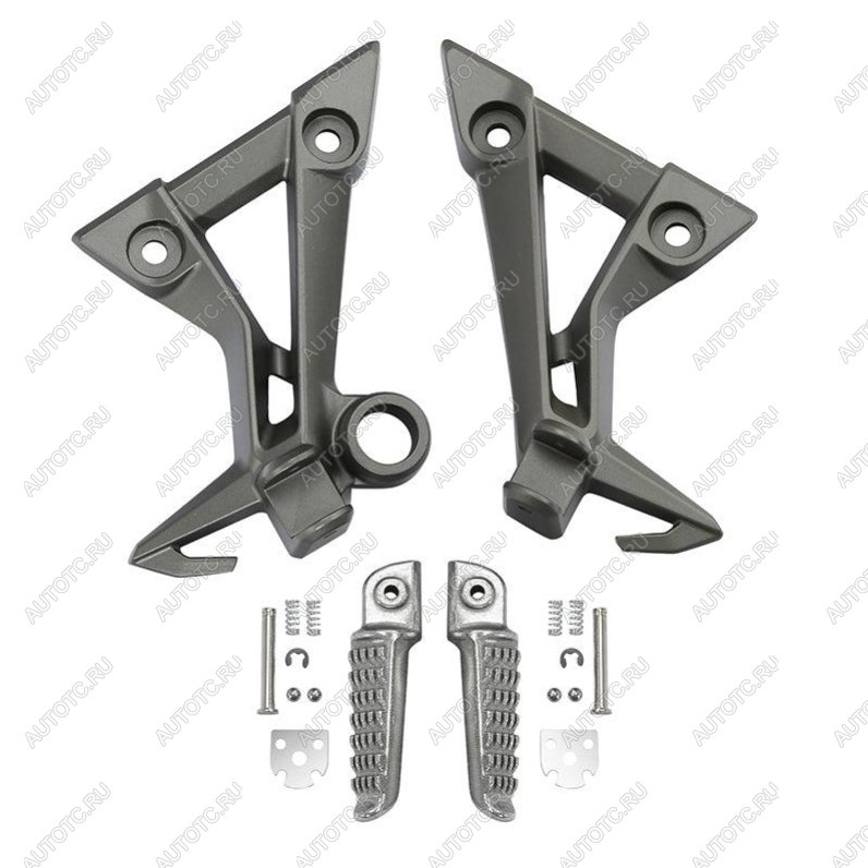 8 649 р. Подножки задние с кронштейнами для мотоцикла Kawasaki Ninja 300 13-17  пм-00030926  с доставкой в г. Керчь