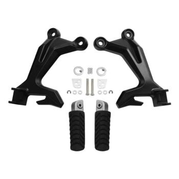 5 999 р. Подножки задние с кронштейнами для мотоцикла Kawasaki Z650 17-24  пм-00030854  с доставкой в г. Керчь. Увеличить фотографию 1