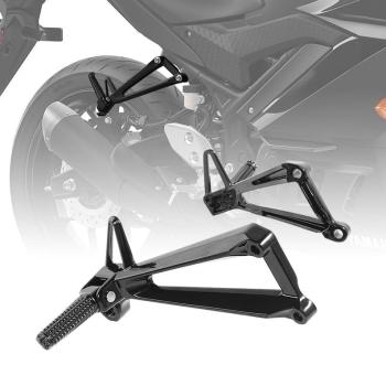 4 999 р. Подножки задние с кронштейнами для мотоцикла Yamaha YZF-R3 15-23, MT03 20-23  пм-00030826  с доставкой в г. Керчь. Увеличить фотографию 3