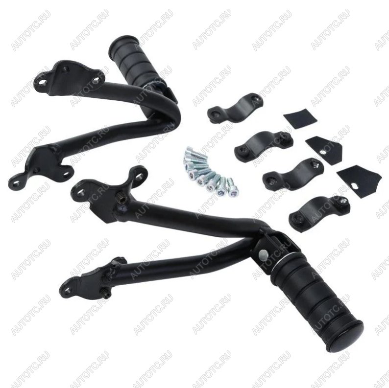 7 399 р. Подножки задние с кронштейнами для мотоцикла Kawasaki Vulcan S 650 15-21  пм-00030840  с доставкой в г. Керчь