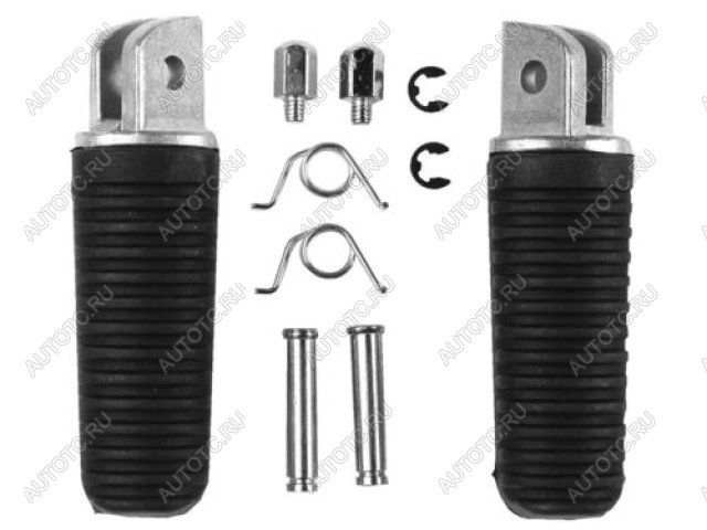 1 199 р. Подножки передние для мотоцикла Yamaha TDM900 02-10, FZS600 98-04, YZF600R 96-07, XJ600900 92-03  пм-00001148  с доставкой в г. Керчь