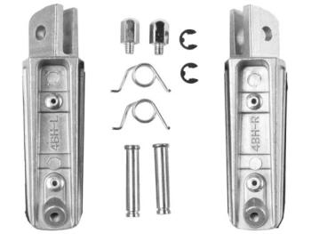 1 199 р. Подножки передние для мотоцикла Yamaha TDM900 02-10, FZS600 98-04, YZF600R 96-07, XJ600900 92-03  пм-00001148  с доставкой в г. Керчь. Увеличить фотографию 2