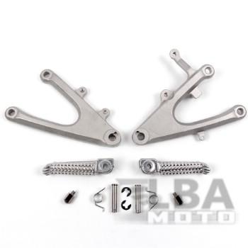 5 749 р. Подножки передние с кронштейнами для мотоцикла Yamaha YZF-R1 04-06  пм-00001166  с доставкой в г. Керчь. Увеличить фотографию 1