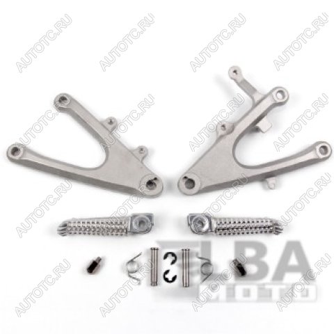 5 749 р. Подножки передние с кронштейнами для мотоцикла Yamaha YZF-R1 04-06  пм-00001166  с доставкой в г. Керчь