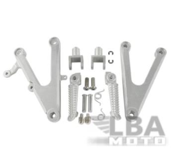 4 649 р. Подножки передние с кронштейнами для мотоцикла Yamaha YZF-R1 02-03  пм-00007900  с доставкой в г. Керчь. Увеличить фотографию 1
