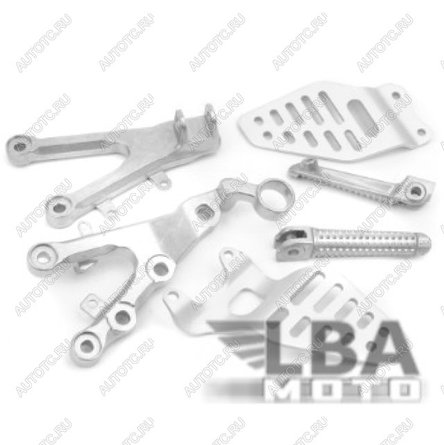 6 499 р. Подножки передние с кронштейнами для мотоцикла Yamaha YZF-R6 06-15  пм-00007903  с доставкой в г. Керчь