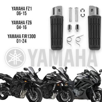 1 199 р. Подножки передние для мотоцикла Yamaha FZ1 01-15, FZ6 04-09, FZ6R 09-13  пм-00016598  с доставкой в г. Керчь. Увеличить фотографию 1