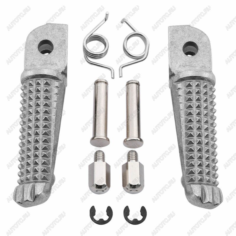 1 169 р. Подножки передние для мотоцикла Yamaha MT09 17-20, FZ09 14-17, FJ09 16-21, YZF-R3  пм-00025613  с доставкой в г. Керчь