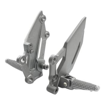 6 299 р. Подножки передние с кронштейнами для мотоцикла Kawasaki Z300 14-18, Z250 13-18  пм-00030802  с доставкой в г. Керчь. Увеличить фотографию 2