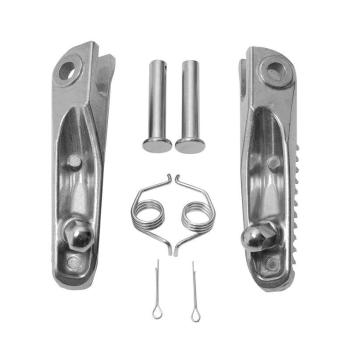 1 249 р. Подножки передние для мотоцикла Yamaha MT09 SP 21-24, YZF-R7, XSR900 22-24  пм-00030884  с доставкой в г. Керчь. Увеличить фотографию 2