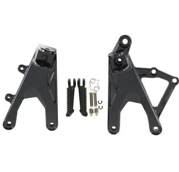 4 849 р. Подножки передние с кронштейнами для мотоцикла Yamaha YZF-R1 15-23  пм-00030868  с доставкой в г. Керчь. Увеличить фотографию 1