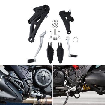 10 899 р. Подножки передние с кронштейнами для мотоцикла Ducati Diavel 12-17  пм-00030903  с доставкой в г. Керчь. Увеличить фотографию 3