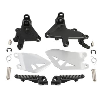 4 999 р. Подножки передние с кронштейнами для мотоцикла Kawasaki ZX10R 11-20  пм-00030873  с доставкой в г. Керчь. Увеличить фотографию 1
