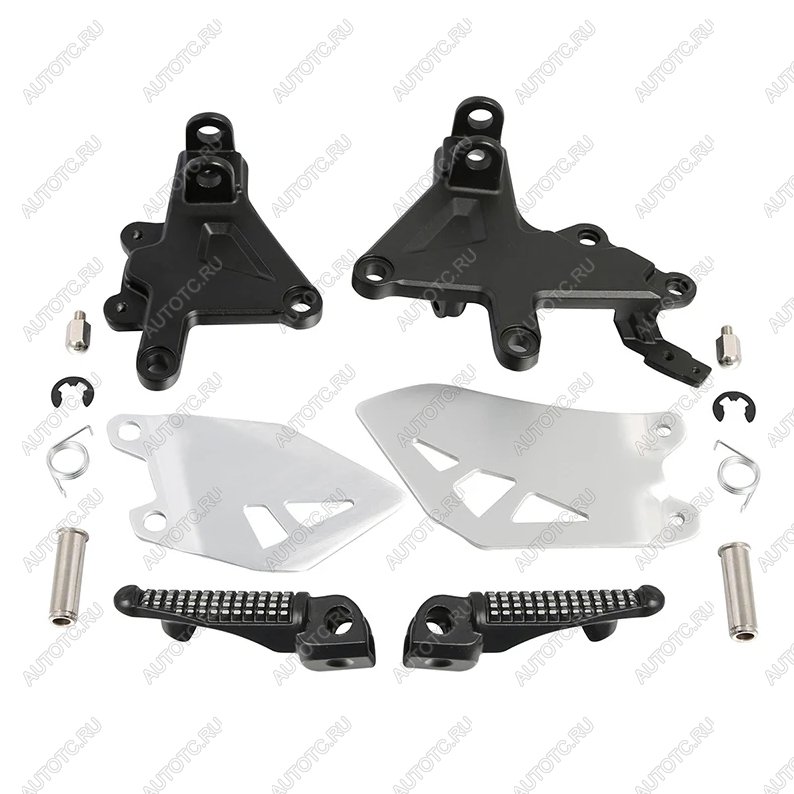 4 999 р. Подножки передние с кронштейнами для мотоцикла Kawasaki ZX10R 11-20  пм-00030873  с доставкой в г. Керчь