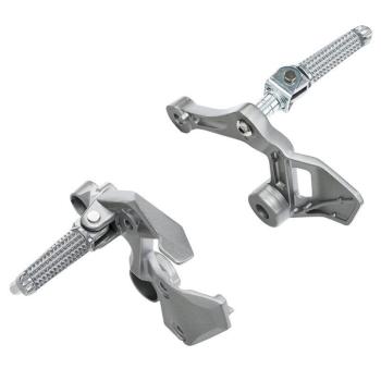 7 899 р. Подножки передние с кронштейнами для мотоцикла Yamaha FJ09 15-17, Tracer 900 19-20  пм-00030887  с доставкой в г. Керчь. Увеличить фотографию 2