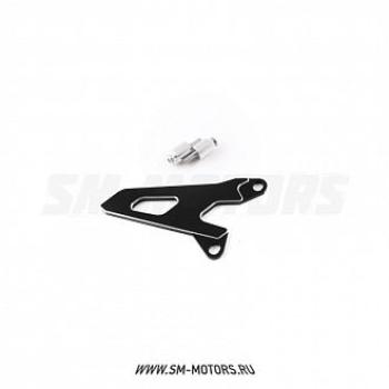 1 449 р. Защита ведущей звезды Yamaha YZ450FWR450F 03-15  SM-PARTS черная  010263-757-1320  с доставкой в г. Керчь. Увеличить фотографию 1