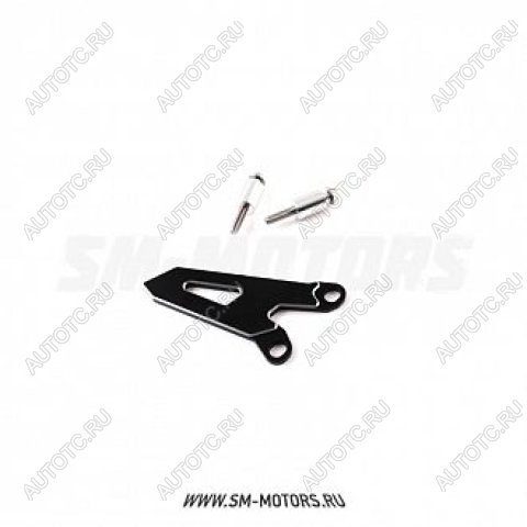 1 449 р. Защита ведущей звезды Kawasaki KX450F 06-15  SM-PARTS черная  010263-757-5344  с доставкой в г. Керчь