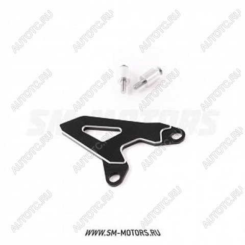 1 449 р. Защита ведущей звезды Honda CRF150 07, CRF450R450X 05-07  SM-PARTS черная  010263-757-8898  с доставкой в г. Керчь